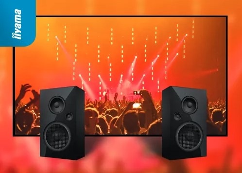 Reproduktory herního monitoru IIYAMA G-Master G4380UHSU-B2 42,5"