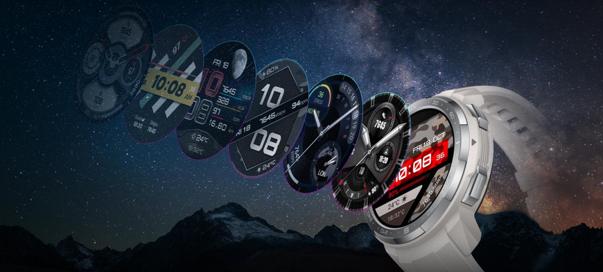 Chytré hodinky HONOR Watch GS Pro černé