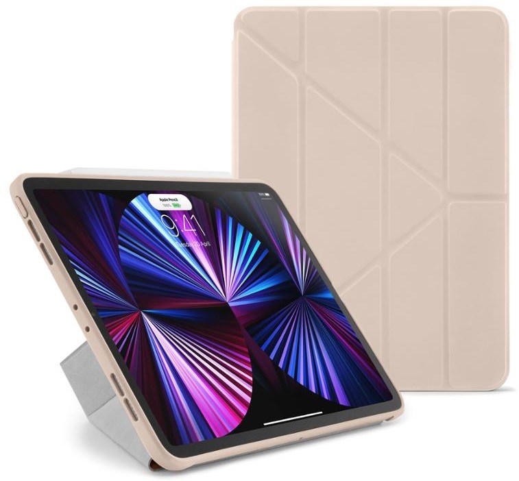 Pouzdro na tablet Pipetto Origami na Apple iPad Pro 11“ (2021/2020/2018) růžové