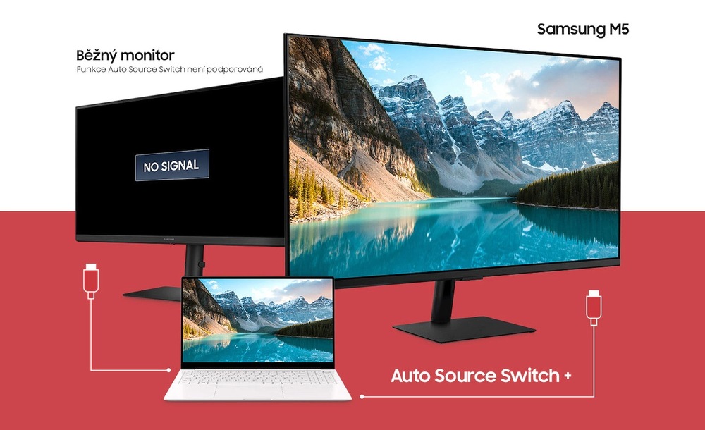 Monitor Samsung Smart Monitor M5 černý Samsung Smart Monitor M5 32