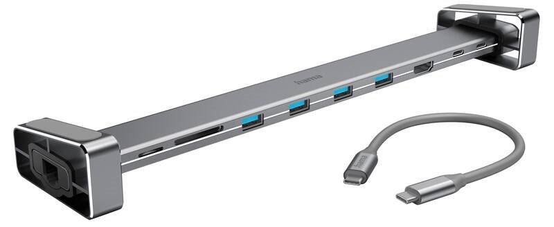 Dokovací stanice Hama Connect2Office Basic, 9 připojení