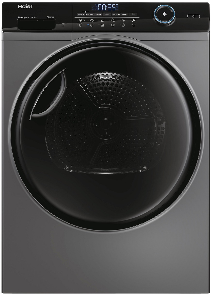 Sušička prádla Haier HD80-A3959R-S antracitová Sušička prádla Haier HD80-A3959R-S antracitová