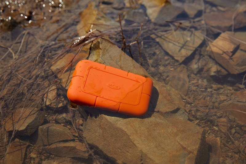 LaCie Rugged 500 GB, oranžová 
