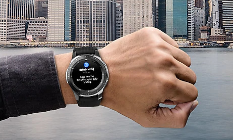 Chytré hodinky Samsung Galaxy Watch 46mm LTE stříbrné Samsung Galaxy Watch 46mm LTE (SM-R805FZSATMZ), stříbrná