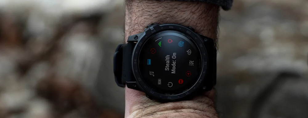 Chytré hodinky Garmin tactix 7 PRO Solar Sapphire - Titanium / Black Nylon Tactical Band