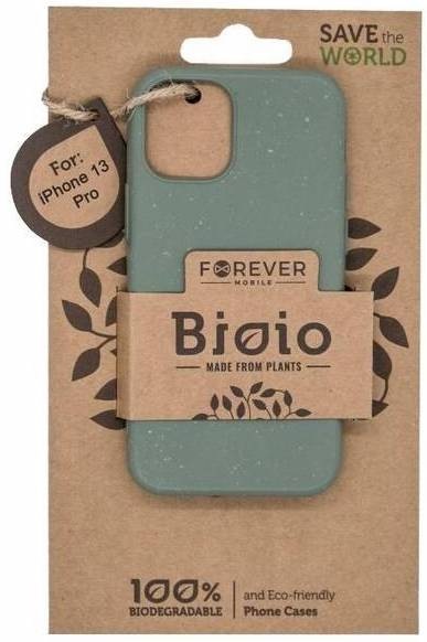 Kryt na mobil Forever Bioio na Apple iPhone 13 Pro zelený