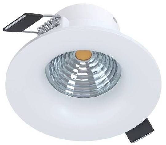 Vestavné svítidlo Eglo Saliceto, kruh, 8,8 cm - bílé
