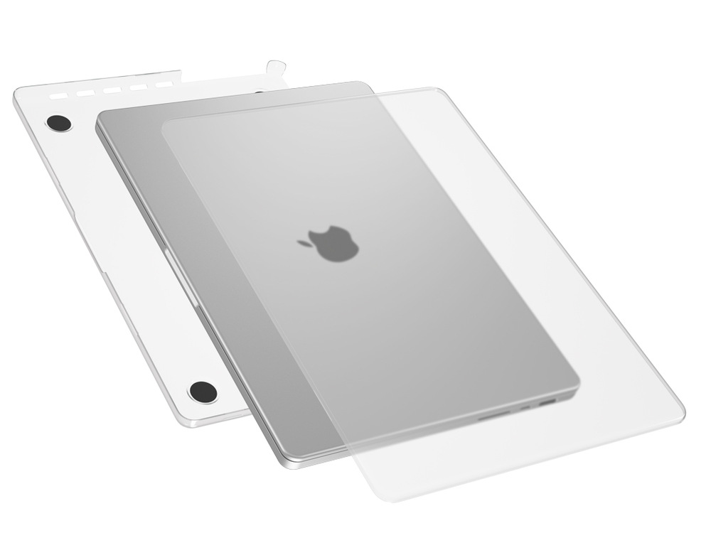 Kryt Epico Slim Shell for Macbook Pro M1/M2/M3/M4 16" (A2485/A2780/A2991/A3403/A3186) průhledný