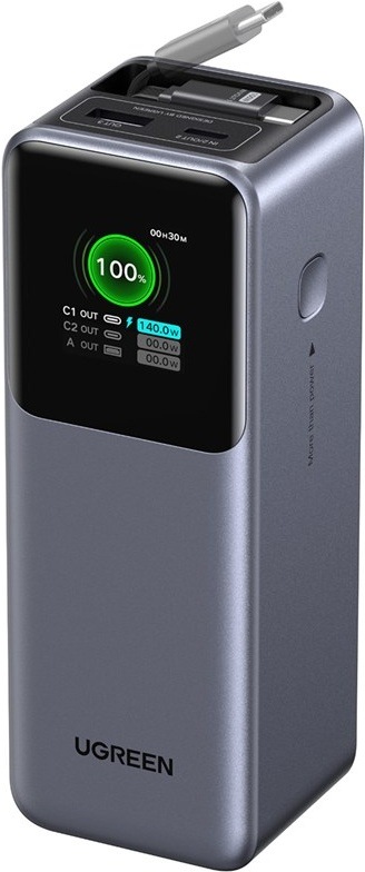 Powerbanka UGREEN Nexode, šedá barva
