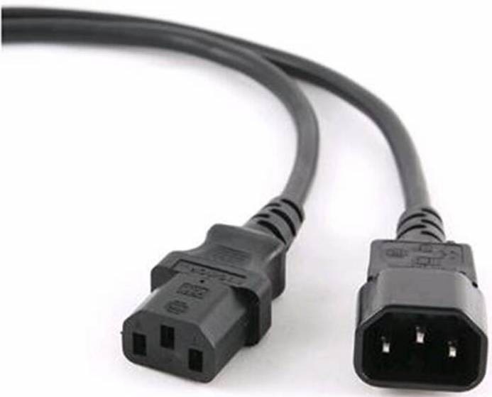 Kabel C-Tech síťový, prodlužovací, VDE 220/230V napájecí, 1,8 m