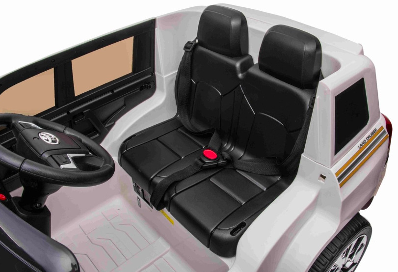 Elektrické auto Beneo Toyota Landcruiser 12V bílé