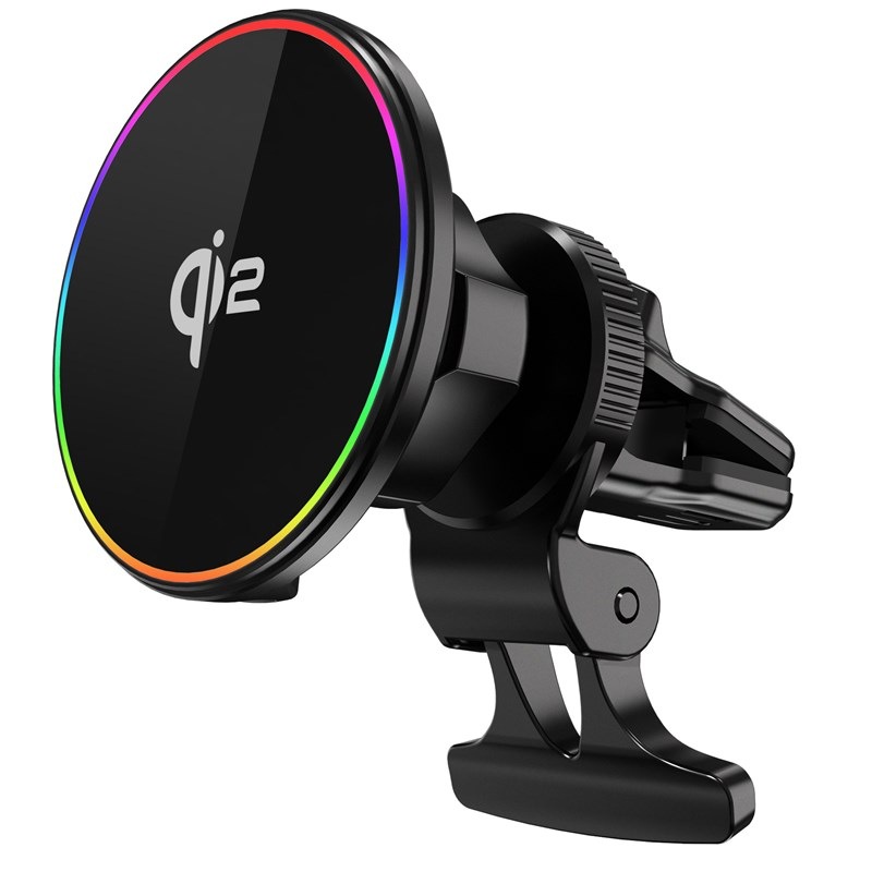 Držák na mobil WG Qi2, MagSafe 15W černý