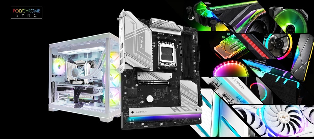 Podsvícení Polychrome RGB umožní vytvářet světelné efekty i synchronizovat podsvícení s dalšími komponenty