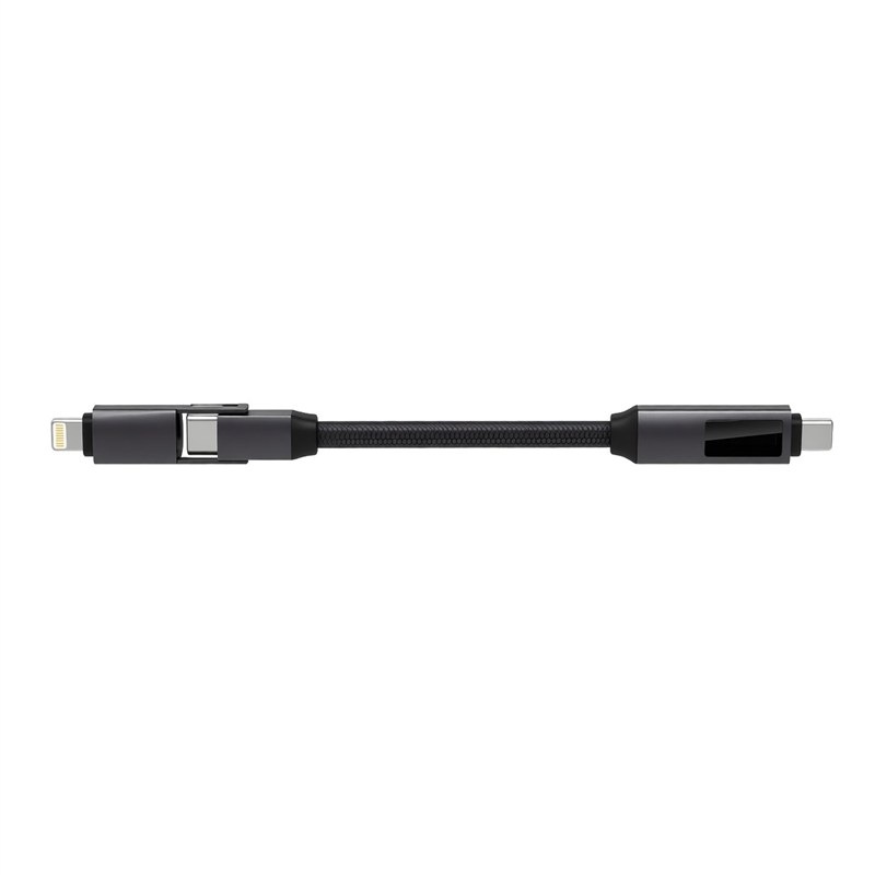 Kabel WG s magnetickou klíčenkou 3in1 černý