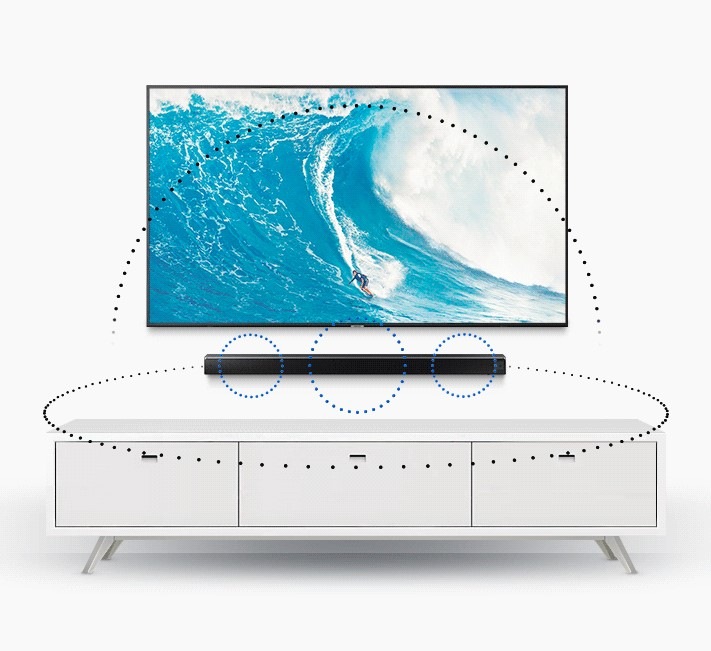 Soundbar Samsung HWR550 černý