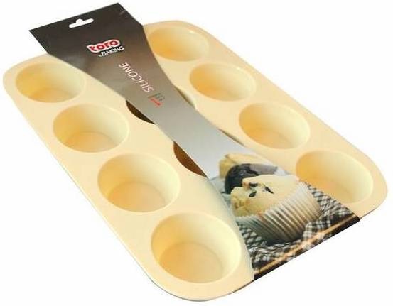 Forma na muffiny TORO 263313 krémová