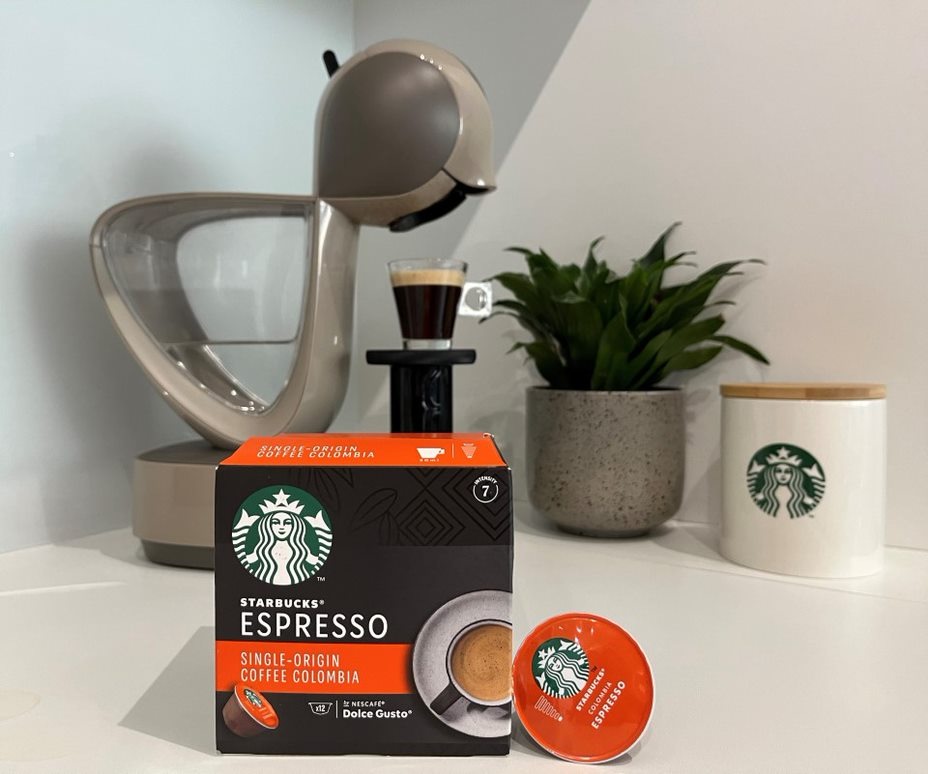 Kapsle pro espressa Starbucks MEDIUM ESPRESSO COLOMBIA (12 ks)