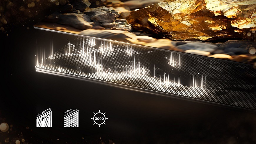 Televize Hisense 75U8NQ, Mini LED a Full Array Local Dymming
