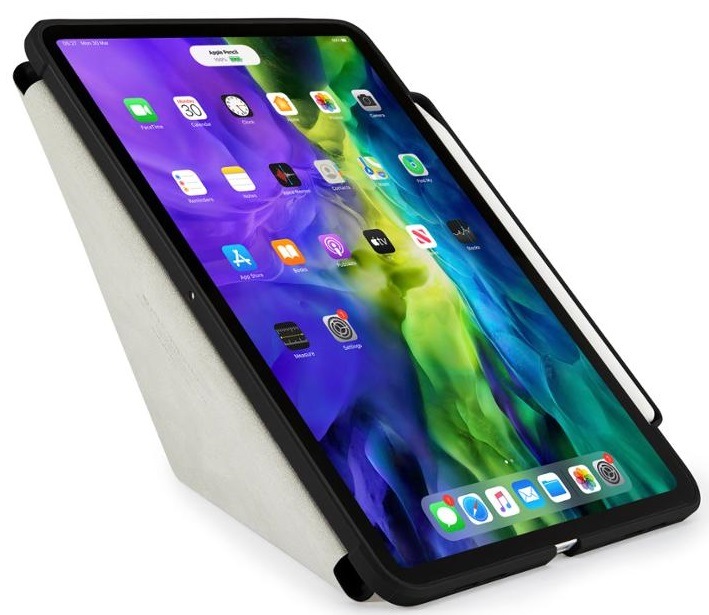 Pouzdro na tablet Pipetto Origami Pencil na Apple iPad Air 10.9" (2020) černé