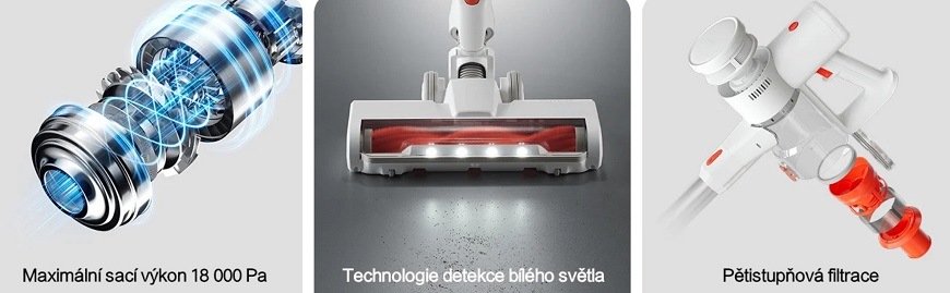 Tyčový vysavač Xiaomi Vacuum Cleaner G20 Lite EU bílý