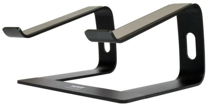 Podstavec pro notebooky PORT CONNECT Aluminium Stand - šedý