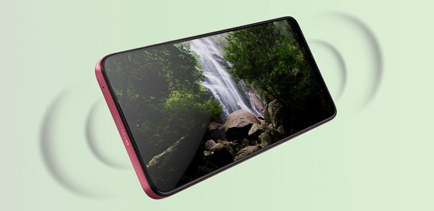 Displej telefonu Motorola Moto G57 Power s reproduktory Dolby Atmos