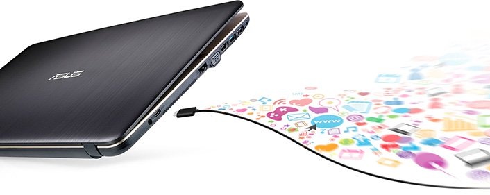 Notebook Asus X541UA-DM1224T černý