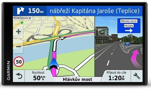Navigační systém GPS Garmin DriveSmart 61T-D Lifetime Europe45 černá