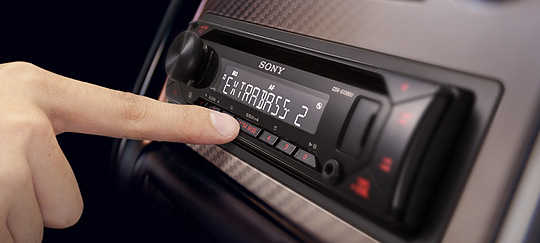 Autorádio s CD Sony CDX-G1300U černé