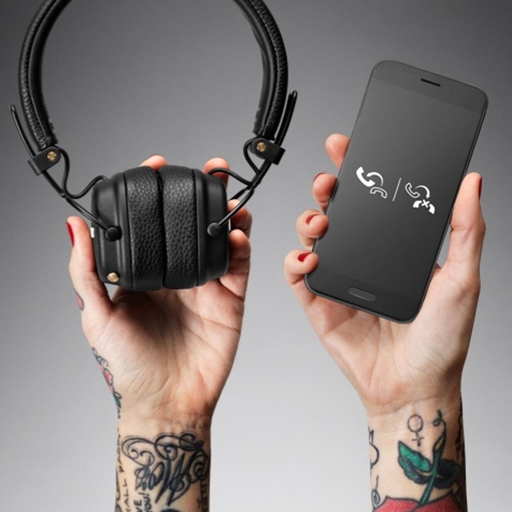 Sluchátka Marshall Major IV Bluetooth černá
