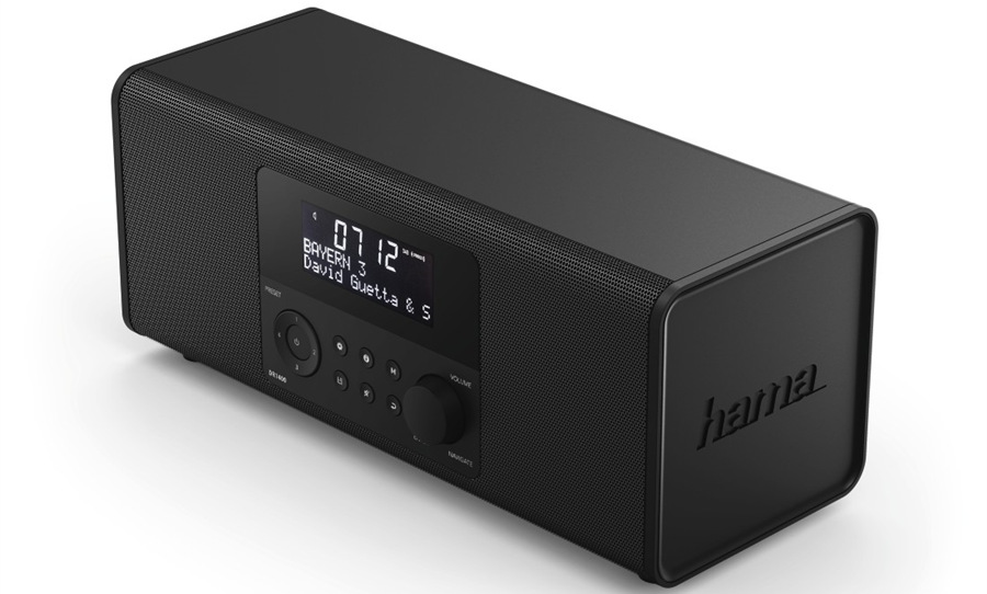 Radiopřijímač s DAB+ Hama DR1400 černý Radiopřijímač s DAB+ Hama DR1400 černý