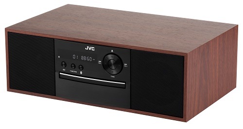 Mikrosystém JVC RD-E761 černý/hnědý