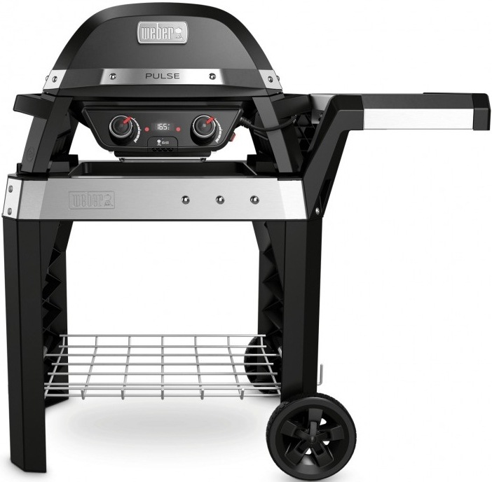 Weber PULSE 2000 + vozík, černá