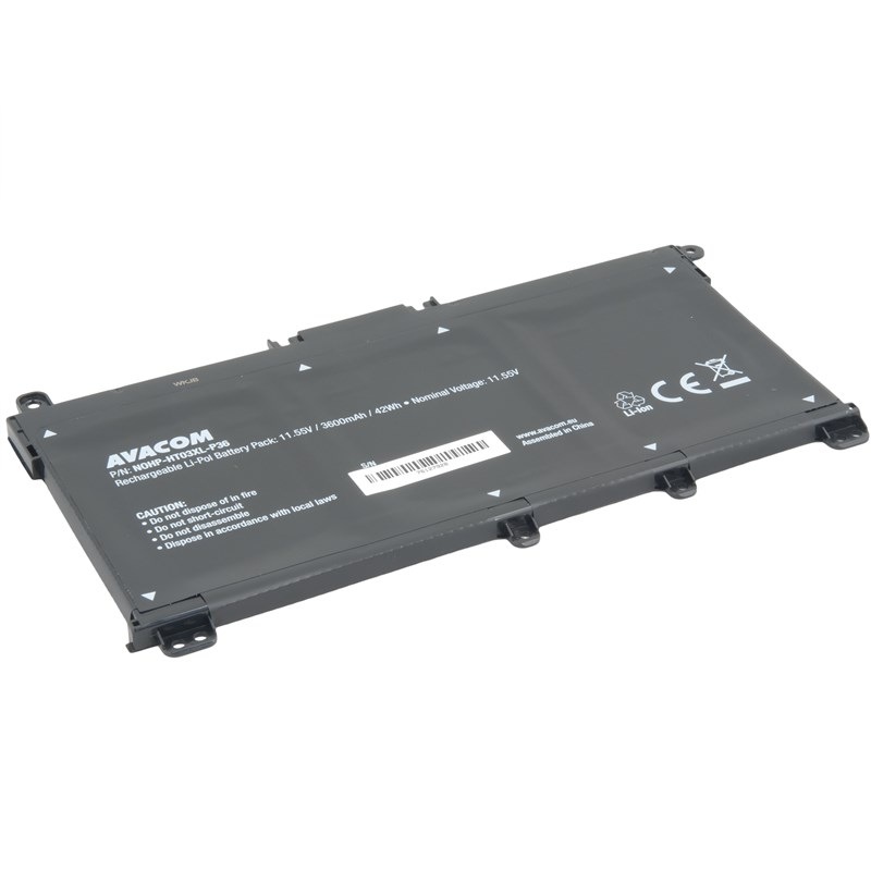 Baterie Avacom HP 240 250 G7, Pavilion 14, 15 series HT03XL Li-Pol 11,55V 3600mAh 42Wh