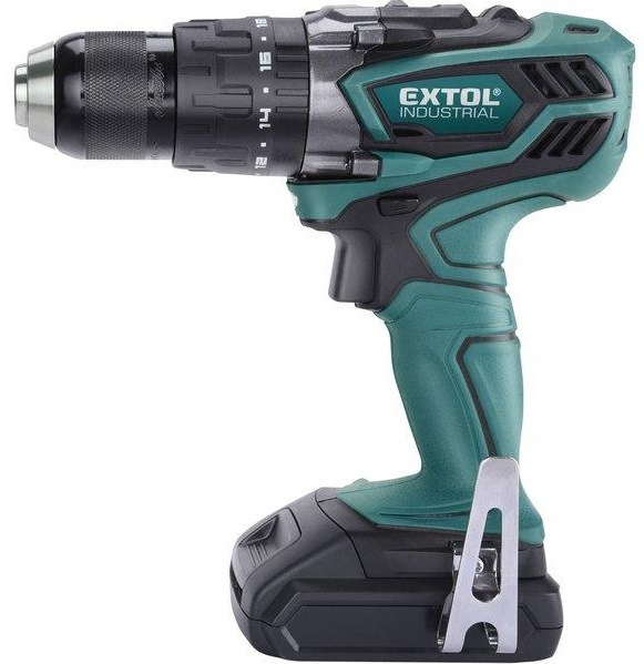 Aku vrtačka EXTOL Industrial 8791110 (s baterií)