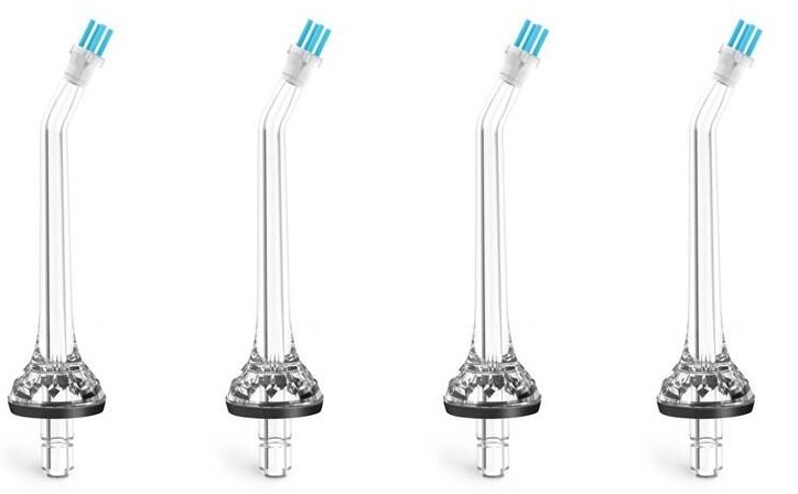 Náhradní trysky TrueLife AquaFloss Compact C300 Dental Plaque Jet (4 ks) bílá