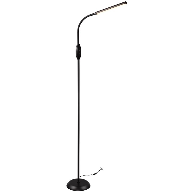 Stojací lampa Reality Toro černá