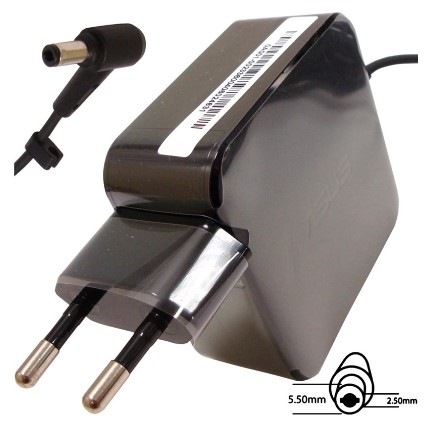 Napájecí adaptér Asus 45W 19V 2P BLK s EU plugem