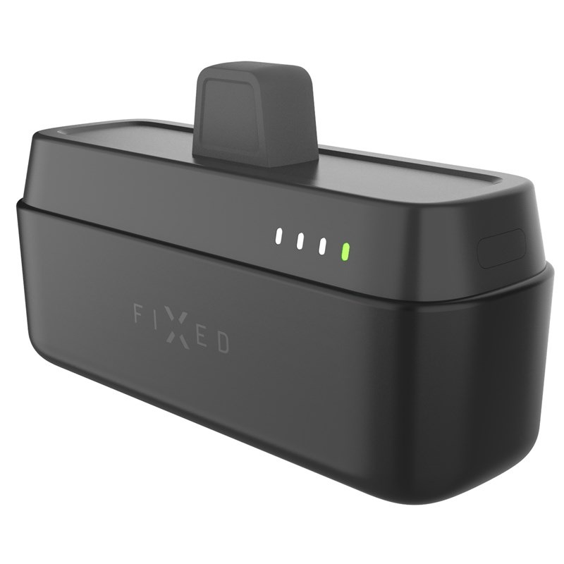 Powerbanka FIXED Zen 5 Plug-in, PD 20W, 5 000 mAh černá