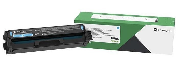 Toner Lexmark C3220C0, 1500 stran, pro C3224dw, C3326dw, MC3224 azurový