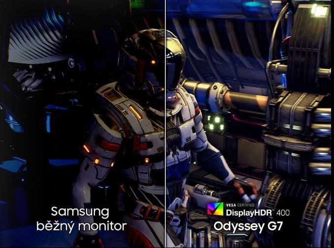Herní monitor Samsung Odyssey G7 G70D černý Samsung Odyssey G7 G70D
