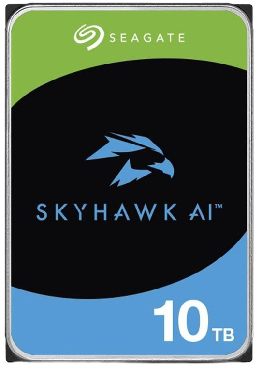 Interní pevný disk SkyHawk AI s podporou umělé inteligence, černá barva