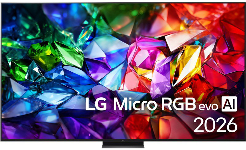 Chytrá televize s RGB Micro LED podsvícením, černá barva