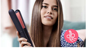 Žehlička na vlasy Philips BHS375/00 černá Keratinové destičky