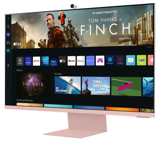 Monitor Samsung Smart Monitor M8 - Sunset Pink