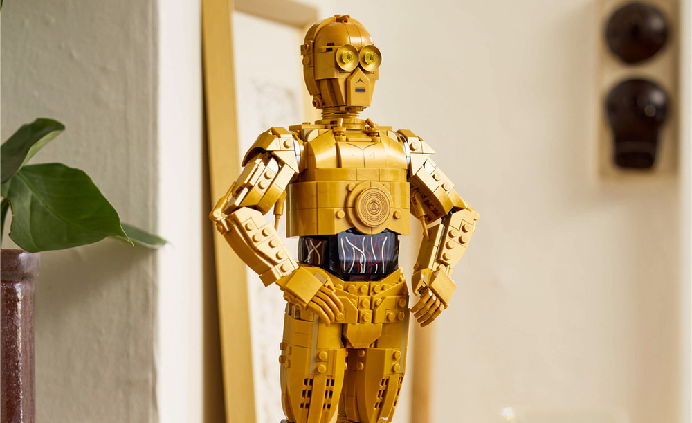 Stavebnice LEGO® Star Wars™ 75398 C-3PO™ Stavění z 1 138 dílků zpříjemní aplikace LEGO Builder s digitálním návodem a 3D zobrazením