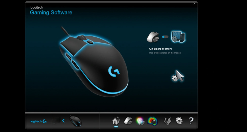 Myš Logitech Gaming Gamig G Pro černá