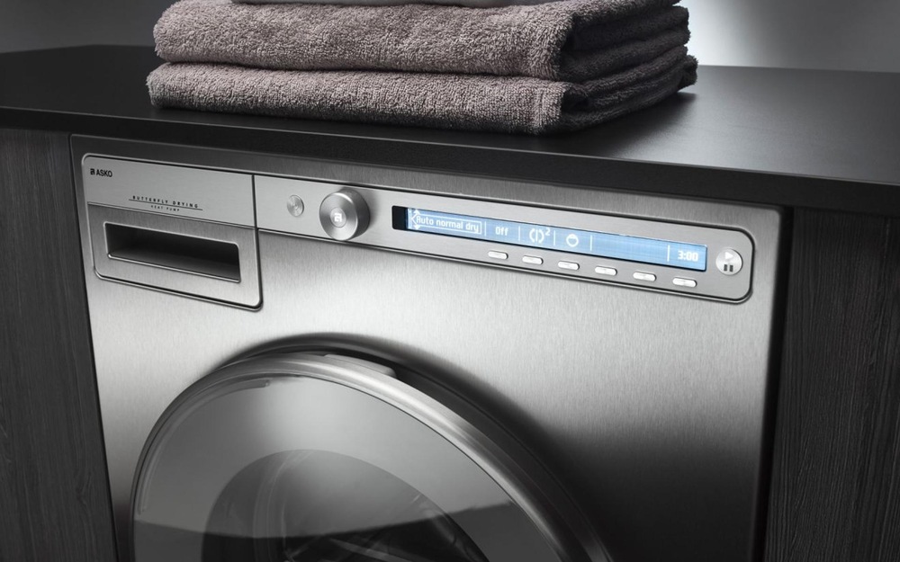 Sušička prádla ASKO Logic T409HS.W bílá Sušička Asko T409HSW, Line Concept