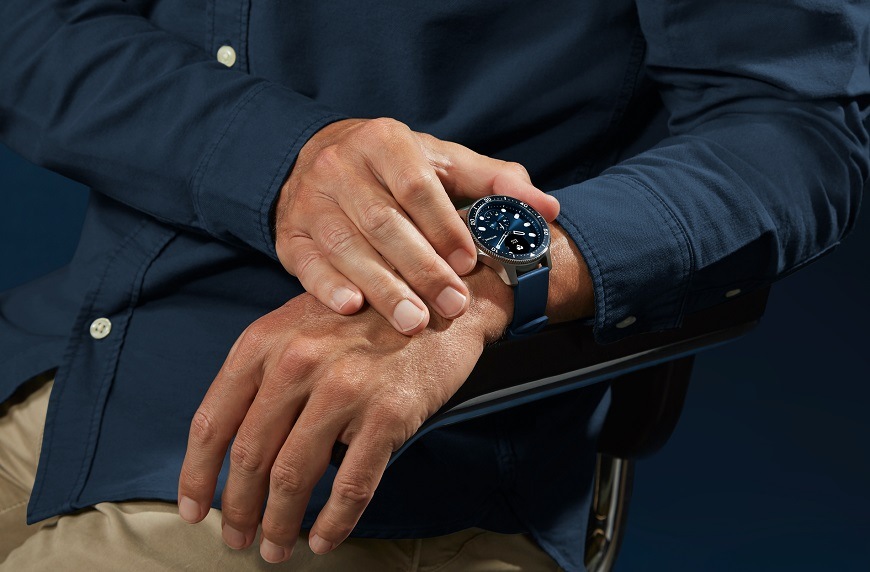 Chytré hodinky Withings Scanwatch Horizon - Special Edition 43mm modré Withings Scanwatch Horizon Special Edition