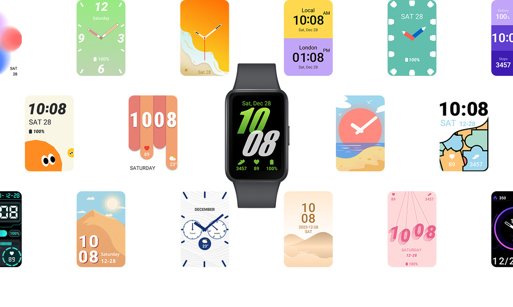 Fitness náramek Samsung Galaxy Fit3 stříbrný Fitness náramek Samsung Galaxy Fit3 stříbrný